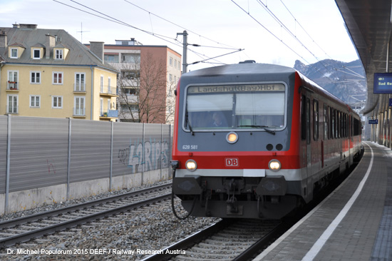 Bayerische Tauernbahn Eisenbahn Mhldorf - Freilassing foto bild picture
