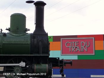 Cit du Train Mulhouse / Eisenbahnmuseum Mhlhausen DEEF / Dr. Michael Populorum 2010