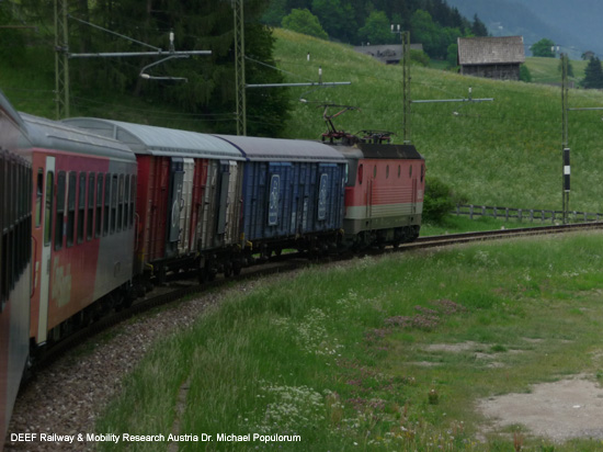 Drautalbahn Lienz Abfaltersbach Silian Innichen Pustertalbahn Eisenbahn