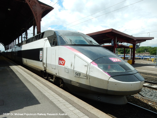 TGV SNCF Frankreich eisenbahn duplex