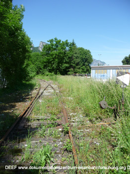 Foto Dr. Michae Populorum - DEEF, Relikte der Anschlussbahn Saline Hallein