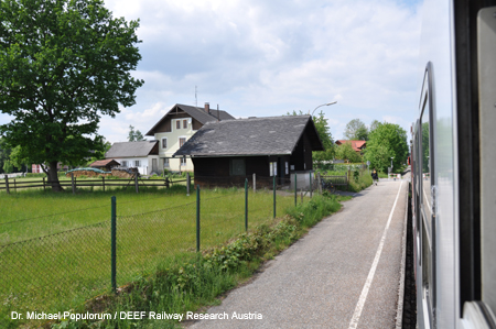 Mattigtalbahn Braunau Strawalchener Bahn. Dr. Michael Populorum / DEEF