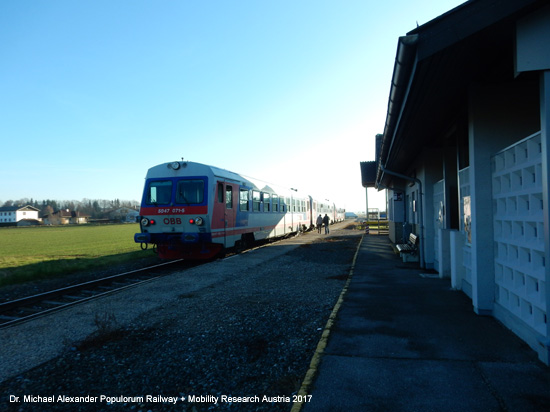 Mattigtalbahn Eisenbahn Steindorf Munderfing Mattighofen Braunau