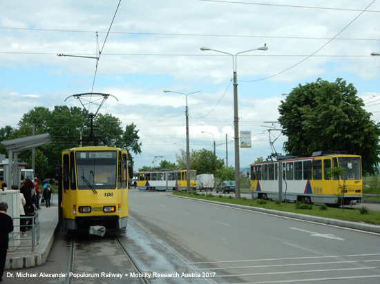 strassenbahn tram ploiesti rumnien