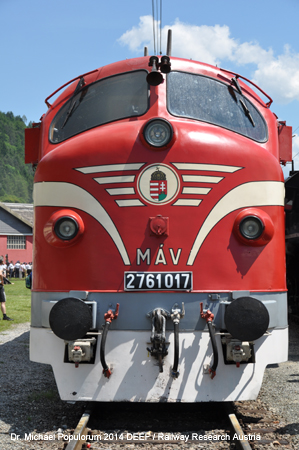 foto bild picture image Eisenbahnfest 160 Jahre Semmeringbahn, 10 Jahre Sdbahnmuseum. Dr. Michael Populorum Nohab Diesellok