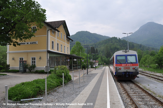 almtalbahn wels sattledt pettenbach scharnstein grünau im almtal eisenbahn österreich