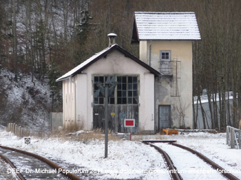 Eisenbahn-Exkursion mit der Almtalbahn. DEEF / Dr. Michael Populorum. www.dokumentationszentrum-eisenbahnforschung.org