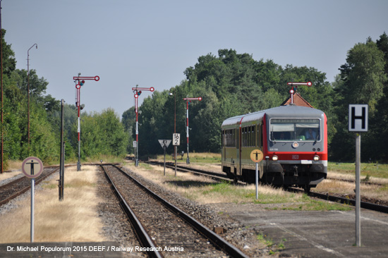 Bayerische Tauernbahn Eisenbahn Mühldorf - Freilassing foto bild picture