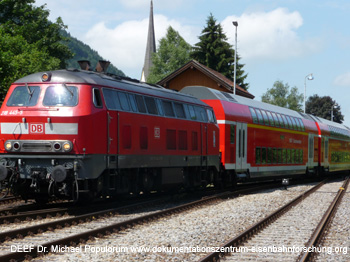 100 Jahre Bahnstrecke Schliersee - Fischbachau - Bayrischzell. DEEF / Dr. Michael Populorum 2011