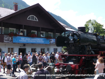 100 Jahre Bahnstrecke Schliersee - Fischbachau - Bayrischzell. DEEF / Dr. Michael Populorum 2011