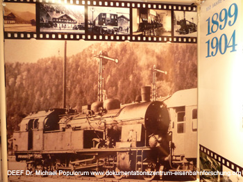 100 Jahre Bahnstrecke Schliersee - Fischbachau - Bayrischzell. DEEF / Dr. Michael Populorum 2011
