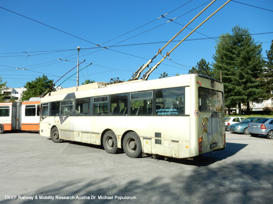 foto obus trolleybus sarajevo bosnien deef dr. michael populorum