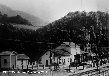 Brennerbahn historische Strecke Kardaun, Völsersteg, Atzwang, Kastelruth, Waidbruck. DEEF / Dr. Michael Populorum 2011