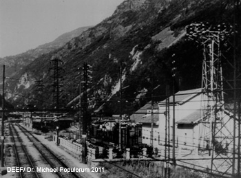 Brennerbahn historische Strecke Kardaun, Völsersteg, Atzwang, Kastelruth, Waidbruck. DEEF / Dr. Michael Populorum 2011