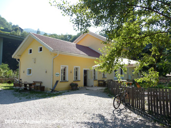 Brennerbahn historische Strecke Kardaun, Völsersteg, Atzwang, Kastelruth, Waidbruck. DEEF / Dr. Michael Populorum 2011