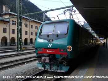 Brennerbahn  - auf den Spuren der alten Brennerbahn vom Brenner bis nach Gossensa. Dr. Michael Populorum, Chefredakteur DEEF Dokumentationszentrum fr Europische Eisenbahnforschung 2011