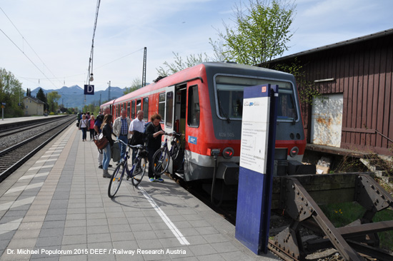chiemgaubahn prien chiemsee aschau chiemgau lokalbahn bayern foto bild
