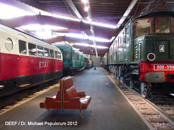Cité du Train Mulhouse / Eisenbahnmuseum Mühlhausen DEEF / Dr. Michael Populorum 2010