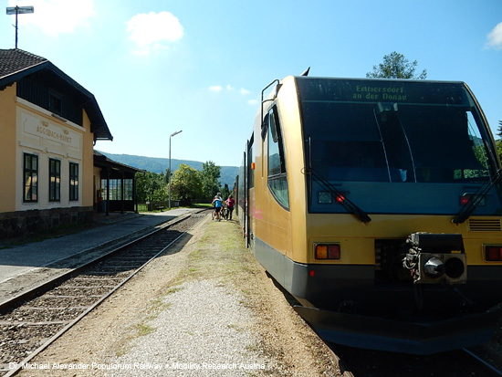 donauuferbahn emmersdorf spitz donau wachau weißenkirchen dürnstein oberloiben növog eisenbahn