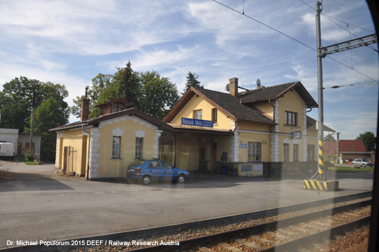 tschechien eisenbahn ceske velenice gmnd budweis ceske budejovice foto bild picture