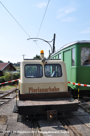 Bild Foto Florianerbahn Ebelsberg - St. Florian. DEEF Dr. Michael Alexander Populorum 2013