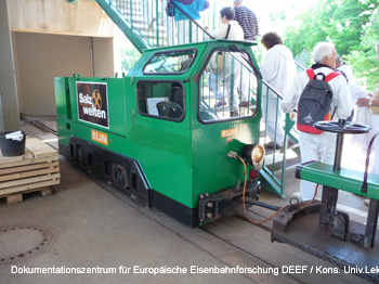 DEEF Dokumentationszentrum für Europäische Eisenbahnforschung. Salzbergwerk Hallein. Dr. Michael Populorum