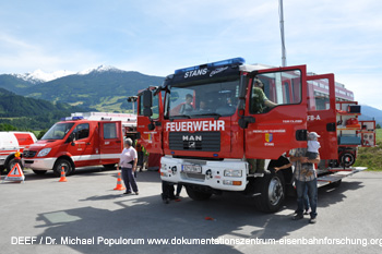 Tag der offenen Baustelle Unterinntalbahn Stans 2011. DEEF / Dr. Michael Populorum 2011