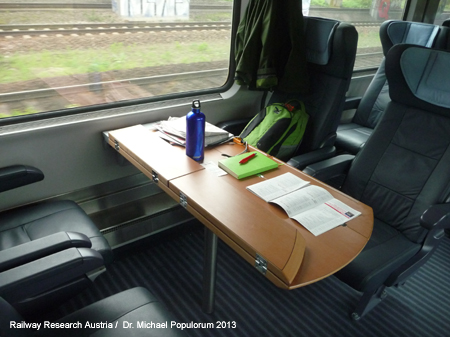 Reisen mit der Deutschen Bahn; DEEF Dr. Michael Populorum 2013