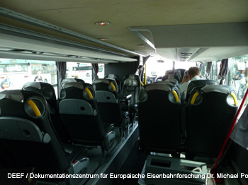 ÖBB Intercitybus Graz-Klagenfurt als Vorab-SEV der Koralmbahn. DEEF/Dr. Populorum 2011