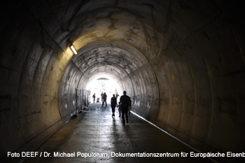 Tag der offenen Tür im Lainzer Tunnel 2010. Foto  Dr. Michael Populorum, DEEF Dokumentationszentrum für Europäische Eisenbahnforschung