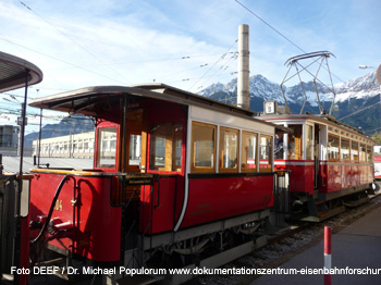 Das Tiroler Localbahnmuseum Innsbruck. DEEF - Dokumentationszentrum für Europäische Eisenbahnforschung / Dr. Populorum