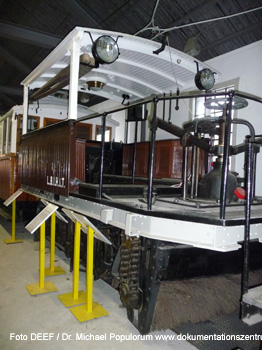 Kleine Schneekehre aus dem Jahr 1909. Das Tiroler Localbahnmuseum Innsbruck. DEEF - Dokumentationszentrum fr Europische Eisenbahnforschung / Dr. Populorum