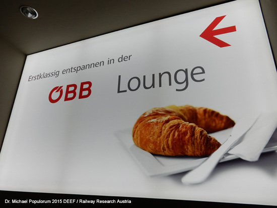 ÖBB Club Lounge Wien Hauptbahnhof Hbf. foto bild picture Michael Populorum