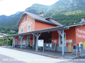 DEEF / Dr. Michael Populorum: Bericht Mendelbahn in Kaltern, Sdtirol