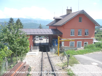 DEEF / Dr. Michael Populorum: Bericht Mendelbahn in Kaltern, Südtirol