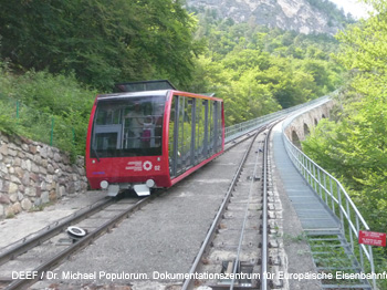 DEEF / Dr. Michael Populorum: Bericht Mendelbahn in Kaltern, Südtirol