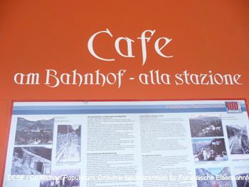 DEEF / Dr. Michael Populorum: Bericht Mendelbahn in Kaltern, Sdtirol