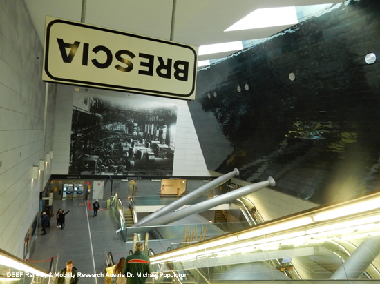 metro brescia ubahn autonom pnv foto bild picture