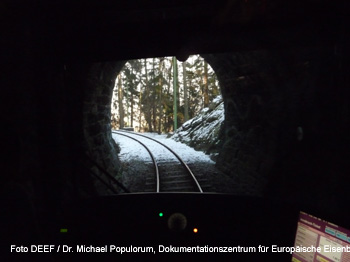 Exkursion Innsbrucker Mittelgebirgsbahn. Eine Fahrt mit dem Igler zum Patscherkofel. DEEF / Dr. Michael Populorum