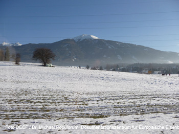 Exkursion Innsbrucker Mittelgebirgsbahn. Eine Fahrt mit dem Igler zum Patscherkofel. DEEF / Dr. Michael Populorum