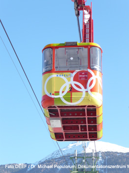 Exkursion Innsbrucker Mittelgebirgsbahn. Eine Fahrt mit dem Igler zum Patscherkofel. DEEF / Dr. Michael Populorum