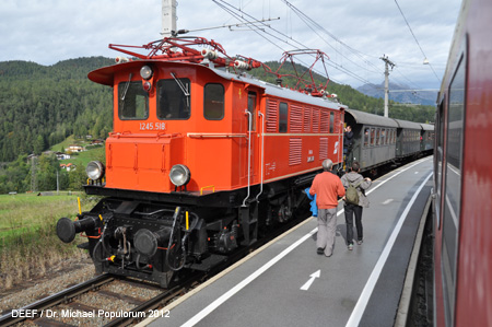 100 Jahre Karwendelbahn / Mittenwaldbahn 2012 / DEEF Dr. Michael Populorum
