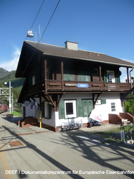 Mittenwaldbahn / Karwendelbahn Tirol/Bayern. DEEF/Dr. Populorum