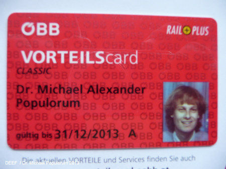 foto bild image picture ÖBB Vorteilscard Österreichcard Fälschungen