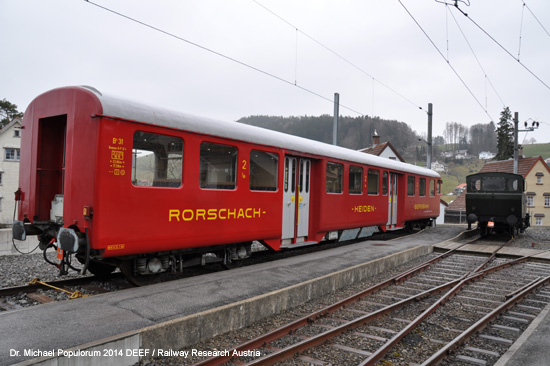 foto bild image picture Rorschach-Heiden-Bergbahn Schweiz Appenzeller Bahnen Dr. Michael Populorum