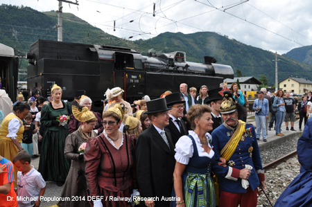 foto bild image picture Kaiserzug Bad Ischl Dampfzug DEEF Dr. Michael Populorum