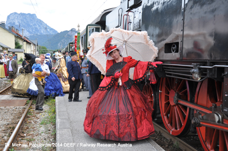 foto bild image picture Kaiserzug Bad Ischl Dampfzug DEEF Dr. Michael Populorum