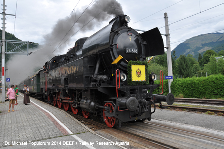 foto bild image picture Kaiserzug Bad Ischl Dampfzug DEEF Dr. Michael Populorum