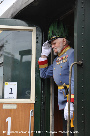 foto bild image picture Kaiserzug Bad Ischl Dampfzug DEEF Dr. Michael Populorum