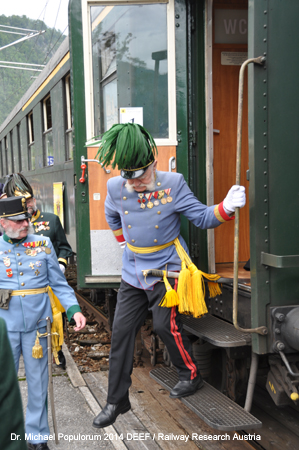foto bild image picture Kaiserzug Bad Ischl Dampfzug DEEF Dr. Michael Populorum